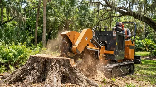 Florida Stump Grinding service project
