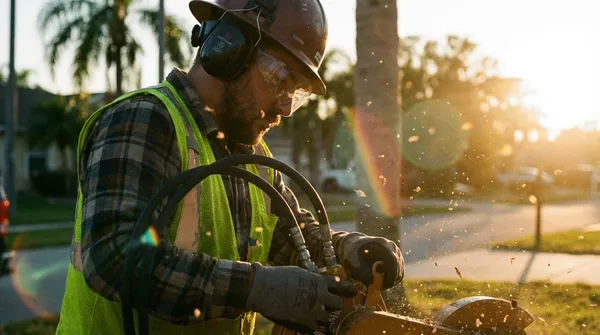 Stump Grinding near BILL BAGGS CAPE FLORIDA STATE PARK