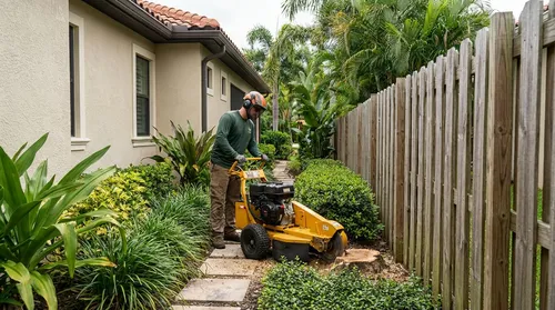 Florida Stump Grinding service project